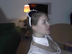 Gruppo di lesbiche bdsm porno, dove stronze legano e cazzo addosso uno strap-on