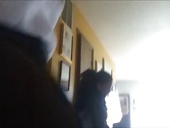 Ballerine seduti su solidi zanne