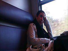 Bella signora scopa con am