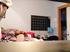 Amico sulla carriola alla troia e allo scopata in camera sua